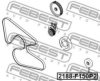 FEBEST 2188-F150P2 Deflection/Guide Pulley, v-ribbed belt